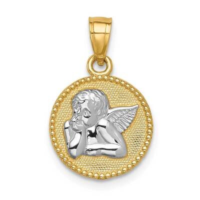 Angel Pendant 14k Gold Rhodium C4658, MPN: C4658, 883957845432