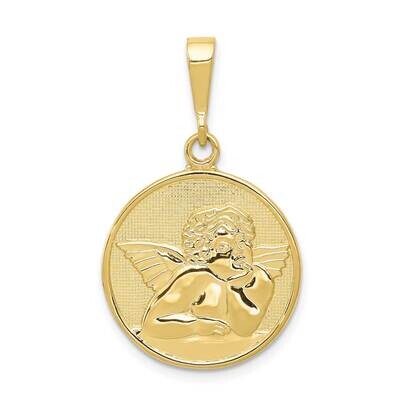 Satin Angel Pendant 10k Gold Polished 10C1896, MPN: 10C1896,