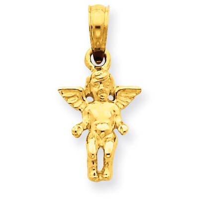 Small Guardian Angel Pendant 14k Gold D3719, MPN: D3719, 637218015764