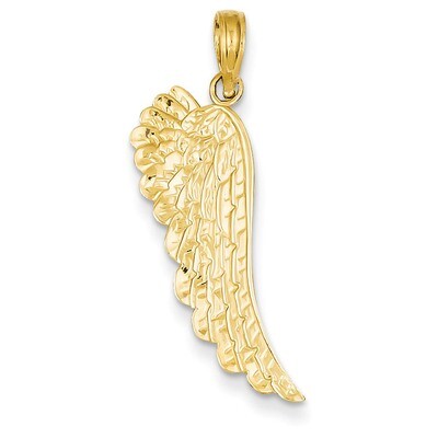 Angel Wing Pendant 14k Gold D3723, MPN: D3723, 637218135912