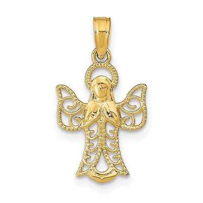 Angel Pendant 14k Gold K9592, MPN: K9592, 196904088951