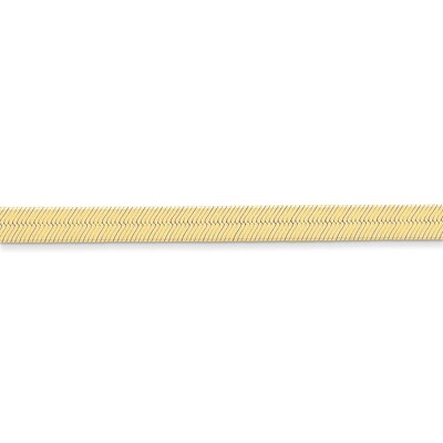 6.5mm Silky Herringbone Chain 8 Inch 14k Gold SLK065-8, MPN: SLK065-8, 886774407470