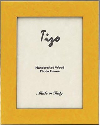 Tizo Pure Yellow Wooden Picture Frame 8 x 10 Inch, MPN: 340APR-80,