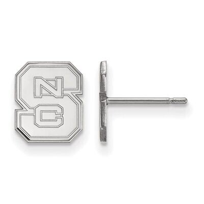 North Carolina State University Extra Small Post Earring Sterling Silver SS008NCS, MPN: SS008NCS, 8…