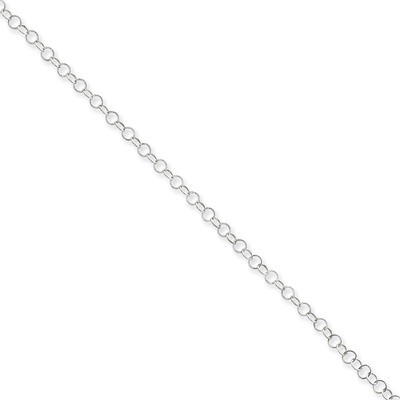 24 Inch 3.5mm Fancy Chain Sterling Silver QFC82-24, MPN: QFC82-24, 883957944258