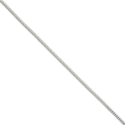 16 Inch 2mm Fancy Chain Sterling Silver QFC62-16, MPN: QFC62-16, 883957943756