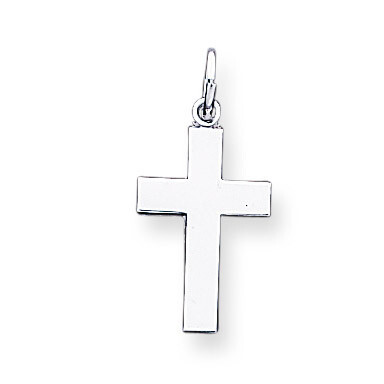 Cross Pendant 14k White Gold K360, MPN: K360, 886774100616