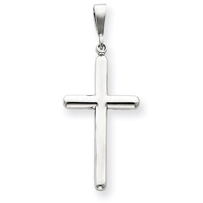 Cross Pendant 14k White Gold K363, MPN: K363, 886774100807