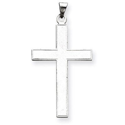 Cross Pendant 14k White Gold XWR12, MPN: XWR12, 883957500218