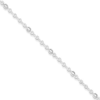 10 Inch Extension Anklet Sterling Silver QG3176-10, MPN: QG3176-10, 886774988795