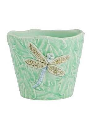 Bordallo Pinheiro Pinheiro Garden of Insects Vase with Dragonfly Decorated 65019403, MPN: 65019403,…