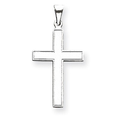 Cross Pendant 14k White Gold XWR11, MPN: XWR11, 883957978994