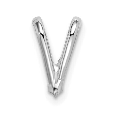 Rabbit Ear Style Bail 14k White Gold WG1560, MPN: WG1560,