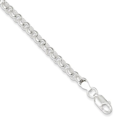 16 Inch 5mm Rolo Chain Sterling Silver QFC6-16, MPN: QFC6-16, 883957943732