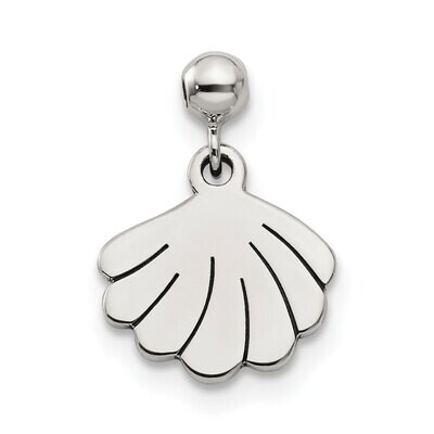 Shell Charm Sterling Silver Dangle QMM152, MPN: QMM152,