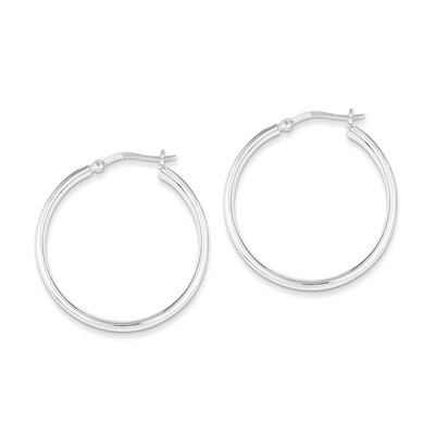 Hoop Earrings Sterling Silver QE3688, MPN: QE3688, 883957927671