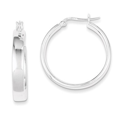 Hoop Earrings Sterling Silver QE3689, MPN: QE3689, 883957718163