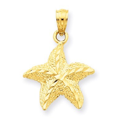 Starfish Pendant 14k Gold K2954, MPN: K2954, 886774098616