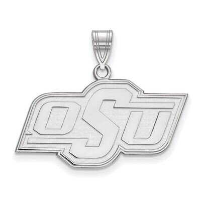 Oklahoma State University Medium Pendant Sterling Silver SS003OKS, MPN: SS003OKS, 886774694412