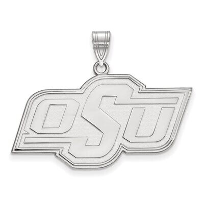 Oklahoma State University Large Pendant Sterling Silver SS004OKS, MPN: SS004OKS, 886774694535