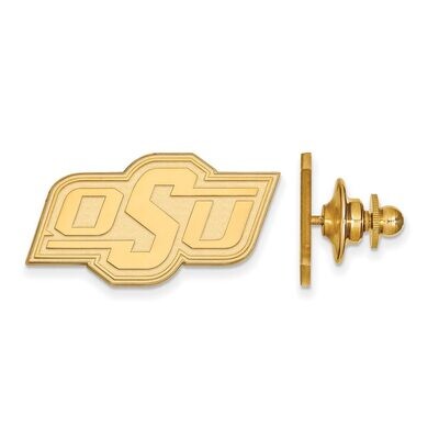 Oklahoma State University Lapel Pin Gold-plated Silver GP010OKS, MPN: GP010OKS, 886774911175