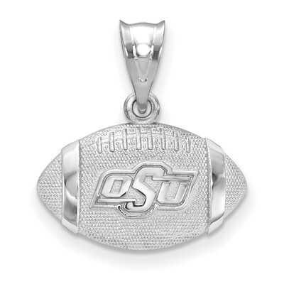 Oklahoma State University Football Pendant Sterling Silver SS506OKS, MPN: SS506OKS, 810680029174