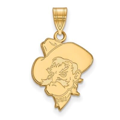 Oklahoma State University Large Pendant 10k Yellow Gold 1Y063OKS, MPN: 1Y063OKS, 886774821160
