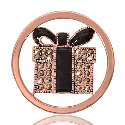 Nikki Lissoni My Present For You Rose Gold Plated 33mm Coin C1079RGM, MPN: C1079RGM, 8718627462133