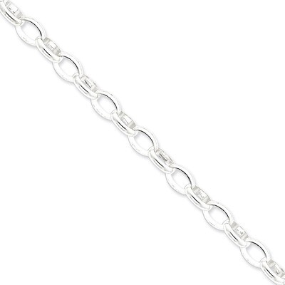 20 Inch 8mm Rolo Chain Sterling Silver QFC89-20, MPN: QFC89-20, 883957944548
