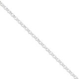 16 Inch 4.0mm Rolo Chain Sterling Silver QFC75-16, MPN: QFC75-16, 883957944081