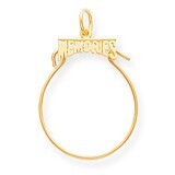 Memories Holder Charm 14k Gold C741, MPN: C741, 886774091402