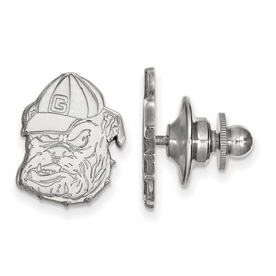 University of Georgia Lapel Pin 14k White Gold 4W051UGA, MPN: 4W051UGA, 886774850849