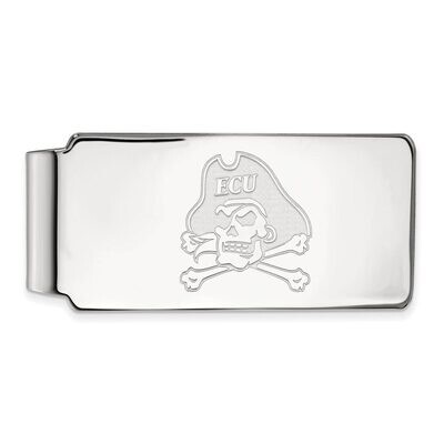 East Carolina University Money Clip Sterling Silver SS021ECU, MPN: SS021ECU, 886774682020