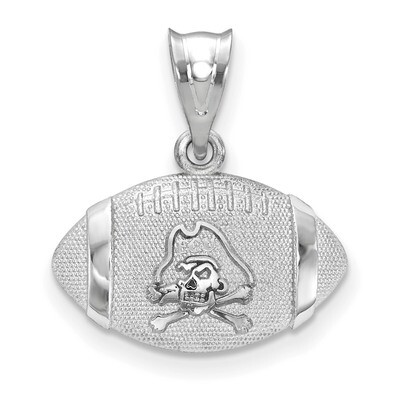 East Carolina University Football Pendant Sterling Silver SS506ECU, MPN: SS506ECU, 810680029556