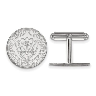 East Carolina University Crest Lapel Pin 14k White Gold 4W055ECU, MPN: 4W055ECU, 886774851464