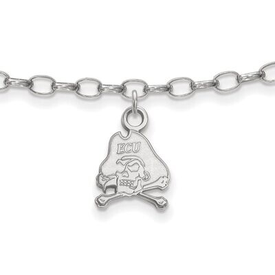 East Carolina University Anklet Sterling Silver SS026ECU, MPN: SS026ECU, 886774681627