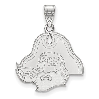 East Carolina University Large Pendant 14k White Gold 4W042ECU, MPN: 4W042ECU, 886774848075