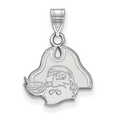 East Carolina University Small Pendant 14k White Gold 4W040ECU, MPN: 4W040ECU, 886774847573