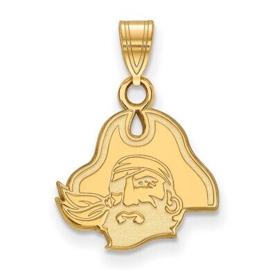East Carolina University Small Pendant 14k Yellow Gold 4Y040ECU, MPN: 4Y040ECU, 886774880747