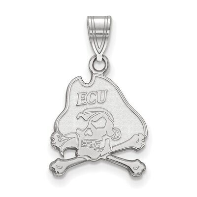 East Carolina University Medium Pendant 10k White Gold 1W003ECU, MPN: 1W003ECU, 886774770253