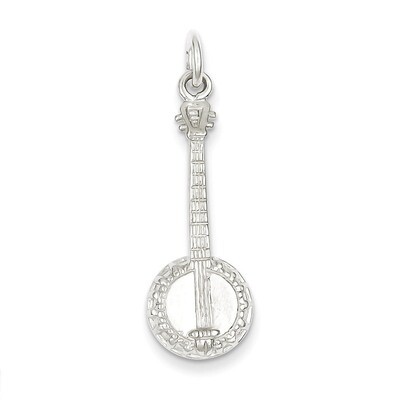 Banjo Charm Sterling Silver QC789, MPN: QC789, 883957917153