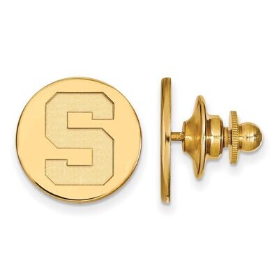Michigan State University Lapel Pin 14k Yellow Gold 4Y011MIS, MPN: 4Y011MIS, 886774871059