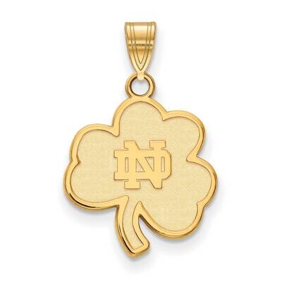 University of Notre Dame Medium Pendant 14k Yellow Gold 4Y062UND, MPN: 4Y062UND, 191101129872