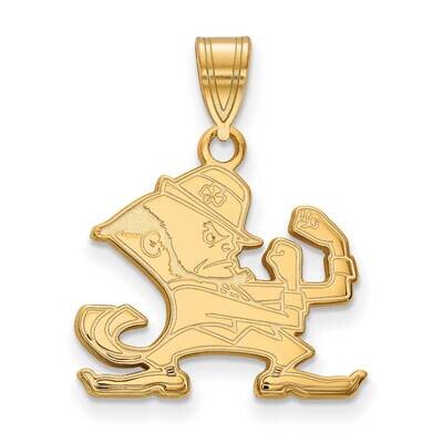 University of Notre Dame Medium Pendant 10k Yellow Gold 1Y045UND, MPN: 1Y045UND, 191101129810