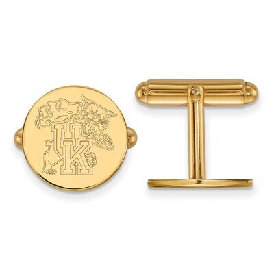 University of Kentucky Cufflinks 14k Yellow Gold 4Y053UK, MPN: 4Y053UK, 886774884677