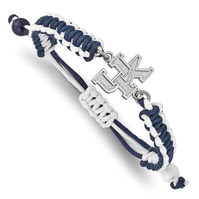 University of Kentucky Color Bracelet Stainless Steel ST514UK, MPN: ST514UK, 634401017796