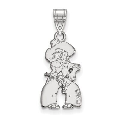 Oklahoma State University Large Pendant 14k White Gold 4W061OKS, MPN: 4W061OKS, 886774852430