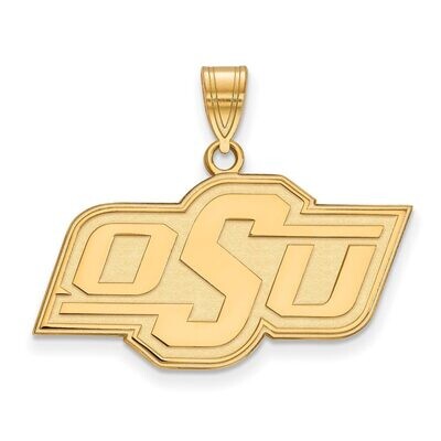Oklahoma State University Medium Pendant 10k Yellow Gold 1Y003OKS, MPN: 1Y003OKS, 886774799575