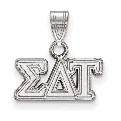 Sigma Delta Tau Small Pendant Sterling Silver SS002SDT, MPN: SS002SDT, 886774610931