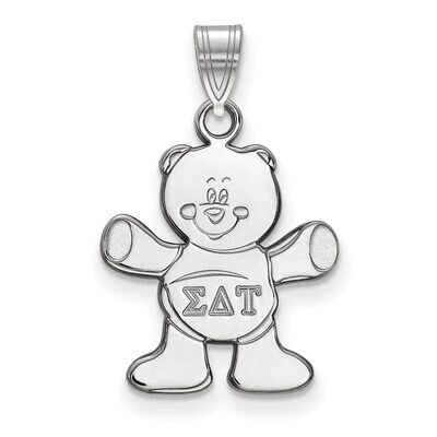 Sigma Delta Tau Small Pendant Sterling Silver SS035SDT, MPN: SS035SDT, 886774611266
